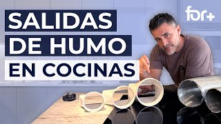 ¿Qué TUBO de EXTRACCIÓN de HUMOS necesita mi CAMPANA DE COCINA [upl. by Garihc]