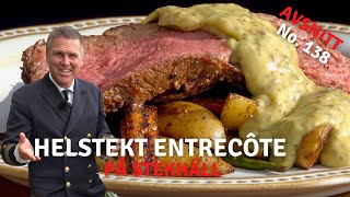 Helstekt Entrecôte med tryffelbea på brynt smör I Kapten Mat I No 138 [upl. by Kalikow401]