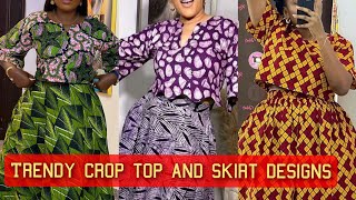 New Very Beautiful Traditional Crop Top And Skirt Designs Crop Top and Skirt Designs for Wedding [upl. by Maye]