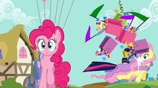 Pinkie Pie Floats On Balloons  My Little Pony Friendship Is Magic  Season 2 [upl. by Duston]