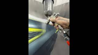 painter painting paint passion car work like subscribe viral shorts foryou panelsnap [upl. by Aiuqet]