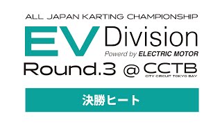 全日本カート選手権 EV部門 Rd3 決勝ヒート [upl. by Oelak375]