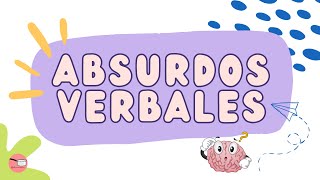 ABSURDOS VERBALES PARA NIÑOS [upl. by Davon]