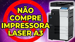 Impressora Laser A3 não é pra qualquer um  Dicas para comprar um Konica Xerox ou Ricoh  Gráfica [upl. by Berri752]