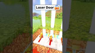 Minecraft Realistic Laser Door😱 Worlds Smallest Violin shorts minecraft [upl. by Aserat]