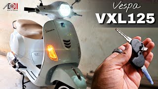 2021 Vespa VXL 125 CBS  On Road Price  Mileage  Features  Specs [upl. by Sivart]