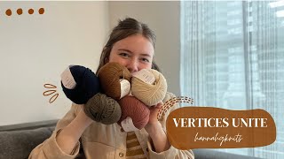 Knit and Chat Plan my Vertices Unite by Stephen West  help me choose colors placements and size [upl. by Aneala]