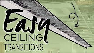 How to Make Ceiling Transitions  Axiom  Armstrong Ceiling Solutions [upl. by Lavicrep]