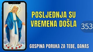 TRIJUMF MOGA SRCA SE PRIBLIŽAVA  GOSPINA PORUKA [upl. by Aitsirhc498]