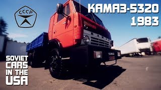 Камаз5320 1983  Первый камаз в США  Soviet Cars in the USA [upl. by Burch]