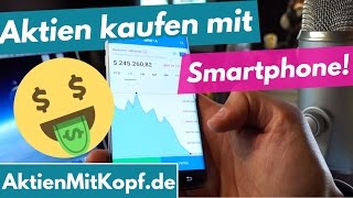 Aktien kaufen mit Smartphone 5000 € in Berkshire Hathaway via App investiert [upl. by Akkina]