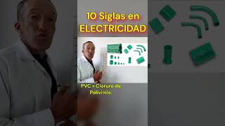 ⚡10 siglas en electricidad [upl. by Heilman]