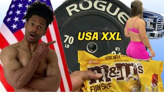 LAMÉRIQUE démesure XXL mampms usa gym [upl. by Halyk]