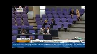 Ursula von der Leyen während der Debatte um die Abschaffung der Hartz IV Sanktionen  26042012 [upl. by Sinnaiy]