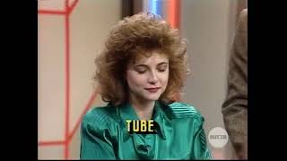 Super Password 418 May 7 1986 Emma Samms amp Leonard Frey [upl. by Hoffmann]