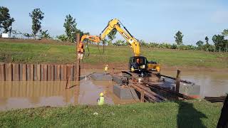 Proyek irigasi CIPELANG Bendung Rentang Jatitujuh Majalengka [upl. by Hasty]