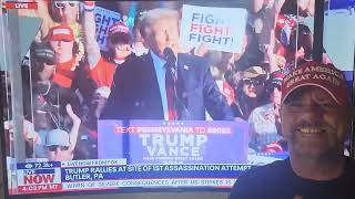 TRUMP RALLY BUTLER PA [upl. by Yanaton]