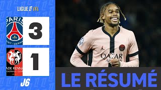 PSG  Rennes  31  Le Résumé  Ligue 1 202425 [upl. by Golter]