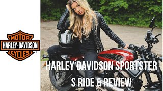 Harley Davidson Sportster S Ride amp Review [upl. by Rilda]