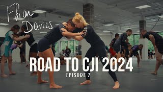 Ffion Davies Road to CJI  Episode 2  Full Pro Training Session at Essential Jiu Jitsu [upl. by Dnomar]