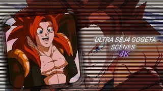 Ultra Ssj4 Gogeta 4k Upscaled Scenepack [upl. by Lyris865]