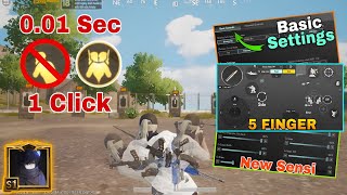 New Update🔥BGMI All New Basic  Advance SETTINGSCONTROLS  Perfect BGMI Settings Guide  PUBGM [upl. by Corin107]