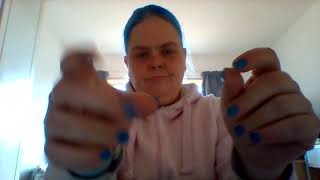 Finger Snapping blue finger nails [upl. by Claudelle]