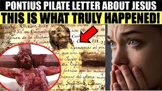 The Extremely SHOCKING Letter Pilate wrote on JESUS Crucifixion [upl. by Bruis]