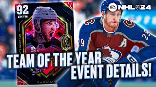 FULL NHL 24 HUT TEAM OF THE YEAR BREAKDOWN [upl. by Tertius]