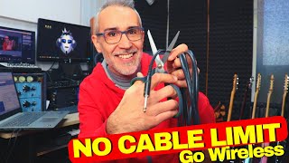 CUT the Cable Go Wireless with XVIVE U2 Guitar Wireless System Review [upl. by Langley464]