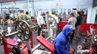 Kai Greene Chest Training 495 lbs Incline Bench Press [upl. by Angell]