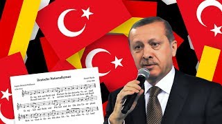 Erdogan singt die deutsche Nationalhymne LIVE [upl. by Dickenson]