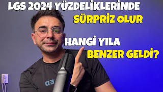 LGS 2024 Yüzdeliklerinde Sürpriz Olur Bu Sınav Hangi Yıla Benzer Geldi [upl. by Sine]