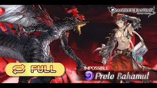 Granblue Fantasy Showcase  Ragazzo Summer  Proto Bahamut HL  Full Auto Solo Battle [upl. by Namien722]