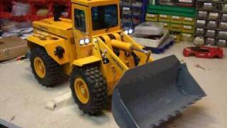 RC wheel loader Hanomag 66C [upl. by Ondrea]