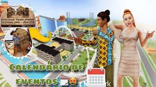 📆CALENDÁRIO DA NOVA ATT  “RANCHO MODERNO “🐎 THE SIMS FREEPLAY ⭐️ [upl. by Schlessel]