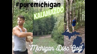 Kalamazoo disc golf adventure Oshtemo Disc Golf Course Showcase [upl. by Kcin473]