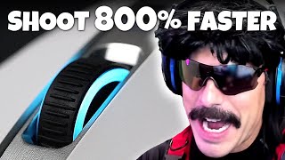 DrDisRespects NEW Roccat Mouse Lets You SHOOT 800 FASTER [upl. by Hayidan494]