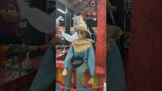 spirithalloween Sitting scarecrow animatronic [upl. by Syned]