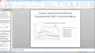 Расчет коэффициентов деловой активности на примере ОАО «Газпромнефть» [upl. by Ronile532]