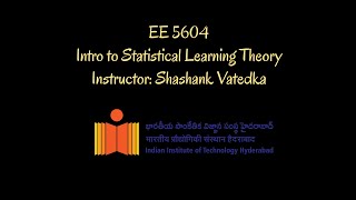 Intro to Statistical Learning Theory 2024 Class 8 [upl. by Arihsay]