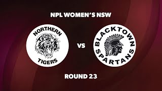 NPL Womens NSW Round 23 Northern Tigers FC v Blacktown Spartans FC [upl. by Jola]