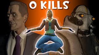 Can You Beat Half Life Alyx Without Killing A Single Enemy [upl. by Pelagi]