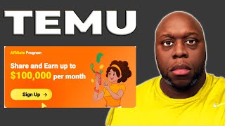 Temu Affiliate Program Plus 5 Ways To Promote It  Make 100000 Per Month [upl. by Andert764]