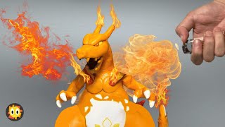 Gigantamax Pokemon Figures Making  Pikachu Charizard Venusaur Pikachu Eevee cinderace [upl. by Madella422]