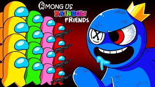 어몽어스  AMONG US vs RAINBOW FRIENDS BLUE Stories  Among Us Animation [upl. by Tamqrah65]