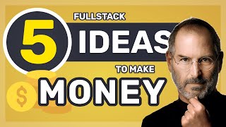 5 Fullstack Software Ideas to make money with details included [upl. by Leveroni560]