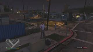 GTA V ballas vs vagos gang shoot out part 45 [upl. by Hallutama961]