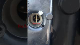 Ex of Clogged carburetor low fuel flow in action Jonson 60hp [upl. by Ybreh]