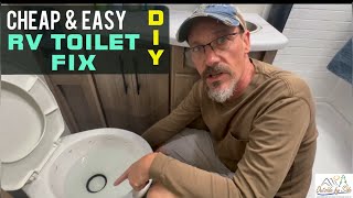 Easy DIY RV Toilet Repair for Dometic Model 310 [upl. by Noam940]